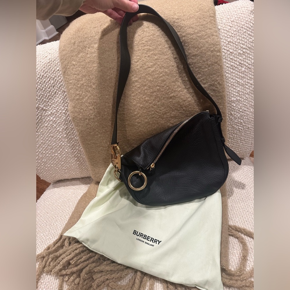 Burberry Black “Knight” Shoulder Bag